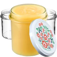 Pojemniki kuchenne - Szklane słoiki Avila 350ml 50 szt. 82mm + wieczka "Folklor" - miniaturka - grafika 1