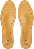 Akcesoria obuwnicze - KAPS SKÓRZANE WKŁADKI ORTOPEDYCZNE BRĄZ 43 ŻGH - miniaturka - grafika 1