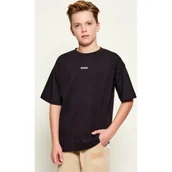 Koszulki dla chłopców - HUGO KIDS T-shirt Regular Fit - miniaturka - grafika 1