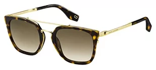 Marc Jacobs Marc 270/S, Okulary Męskie, Havana Gold, 51 - Okulary przeciwsłoneczne - miniaturka - grafika 1
