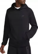Bluzy męskie - Bluza Nike z kapturem Tech Fleece FB78016-010 r. S - miniaturka - grafika 1