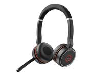 Słuchawki - Jabra Evolve 75 UC Stereo czarne - miniaturka - grafika 1