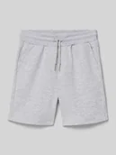 Spodnie i spodenki dla chłopców - Szorty z dzianiny dresowej z bocznymi kieszeniami i kieszeniami z tyłu - miniaturka - grafika 1