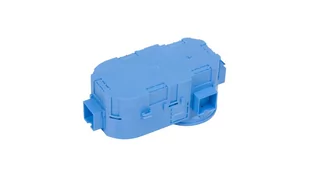 Simet Puszka dwupolowa płytka niebieska SE2x60 34117203 - Puszki elektryczne i akcesoria - miniaturka - grafika 1