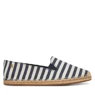 Espadryle damskie - Espadryle Tommy Hilfiger Nautical Stripe Espadrille FW0FW08653 Kolorowy - miniaturka - grafika 1