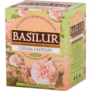 BASILUR BASILUR Herbata Bouqet Cream Fantasy w saszetkach 10x2g WIKR-993272 - Kawa w kapsułkach i saszetkach - miniaturka - grafika 1