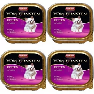 Animonda Vom Feinsten Kitten smak: z jagnięciną 6 x 100g - Mokra karma dla kotów - miniaturka - grafika 1