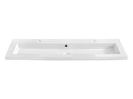 Umywalki - Comad Spirit White 120 Umywalka meblowa 121x46 cm biała UM-8070-120 - miniaturka - grafika 1