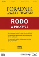 E-booki - prawo - RODO w praktyce Katarzyna Kozera Katarzyna Pośpiech-Białas Piotr Ostafi Bartosz Wojciechowski PDF) - miniaturka - grafika 1