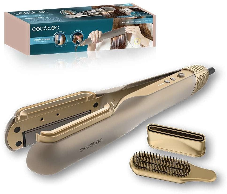 Cecotec AirLisse 2in1 ForceDry Champagne Prostownica do włosów