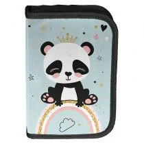Piórnik bez wyposażenia Paso Panda - Piórniki - miniaturka - grafika 1