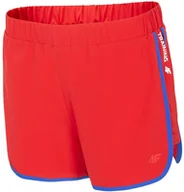 Spodenki męskie - 4F, Spodenki męskie, H4L20 SKDF001 62S, czerwony, rozmiar XL - miniaturka - grafika 1