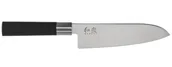 Noże kuchenne - Kai Nóż Santoku Wasabi Black, 16 cm - miniaturka - grafika 1