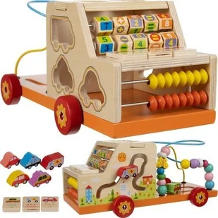 Kruzzel Sorter- auto drewniane Kruzzel 22652 - Sortery dla dzieci - miniaturka - grafika 1