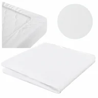 Prześcieradła dla dzieci - Prześcieradło z gumką na materace dziecięce białe - 120 x 60 cm - miniaturka - grafika 1