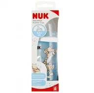 Kubki dla dzieci - NUK Kubek niekapek 300 ml 12m  Active Cup silikon niebieski Tygrysek - miniaturka - grafika 1