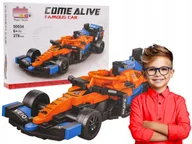 Klocki - zestaw KLOCKI TECHNICZNE 278 elementów SPORTOWY BOLID dla dzieci - miniaturka - grafika 1