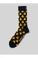Skarpetki męskie - Skarpety z nadrukiem z logo - Happy Socks - miniaturka - grafika 1