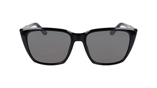 Dragon Damskie okulary przeciwsłoneczne Luna, błyszczące czarne z soczewką Lumalens, jeden rozmiar, Błyszcząca czerń z soczewkami dymnymi Lumalens, Rozmiar uniwersalny - Okulary przeciwsłoneczne - miniaturka - grafika 1