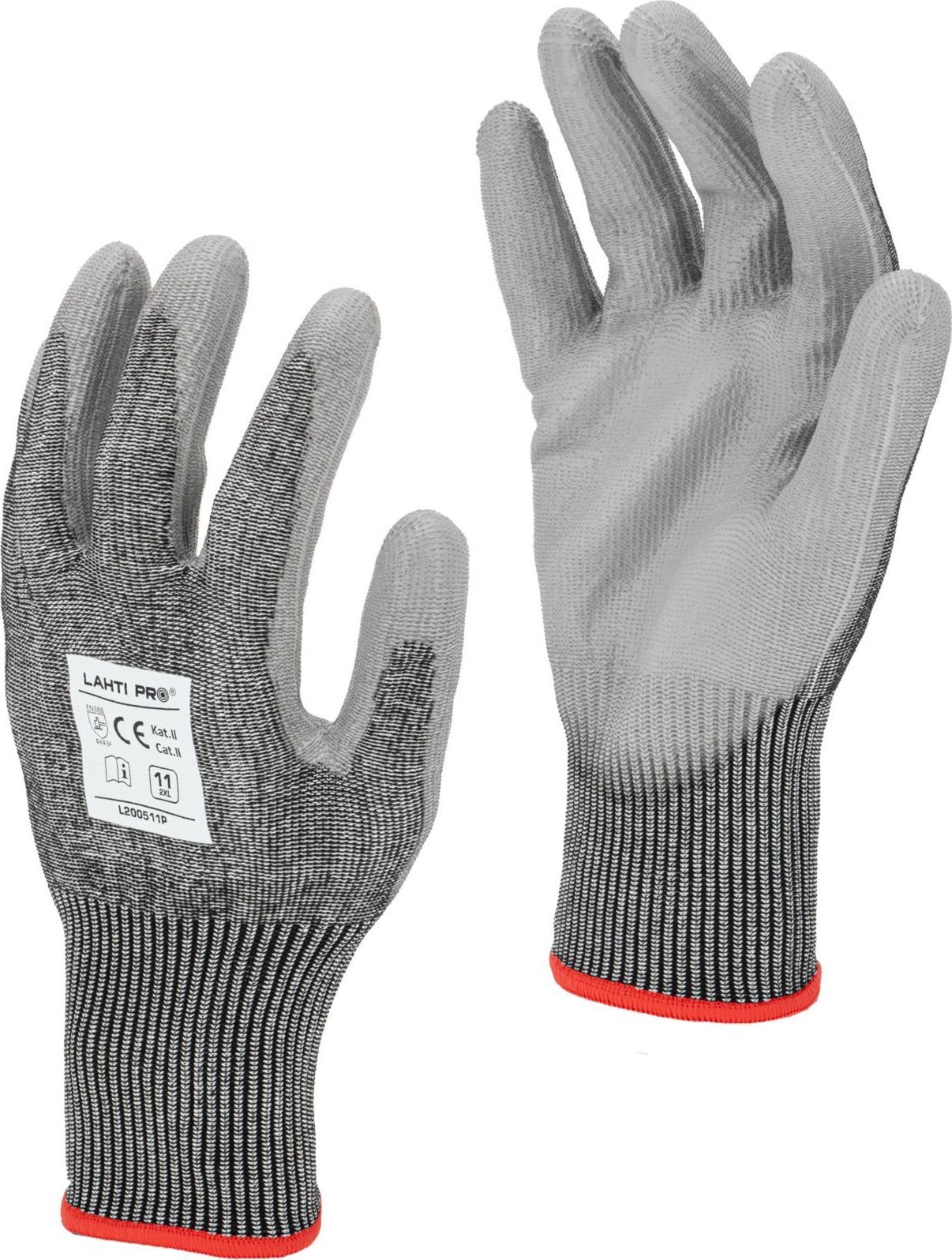 Lahti Pro Rękawice pu cut res. f, l200509p