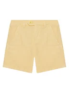 Spodenki damskie - Guess Szorty materiałowe N5GD09 WG5G0 Żółty Regular Fit - miniaturka - grafika 1