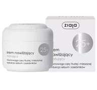 Kremy do twarzy - Ziaja Krem Nawilżająco- Matujący 25+ 50ml - miniaturka - grafika 1