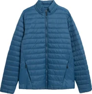 Kurtki męskie - Kurtka męska puchowa 4F M239 denim 4FAW23TDJAM239 32S-M - miniaturka - grafika 1