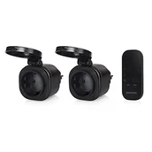 Gniazdka elektryczne - SMARTWARES 2 szt. zestaw mini gniazd radiowych SH4-99653 - miniaturka - grafika 1