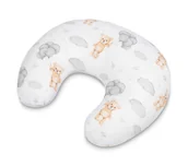 Poduszki do karmienia - ROGAL MUŚLIN TEDDY SZARY - miniaturka - grafika 1