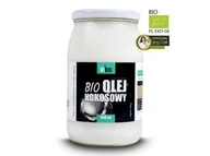 Zdrowa żywność - Wira Olej KOKOSOWY BIO tłoczony na zimno 900ml - miniaturka - grafika 1