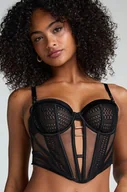 Biustonosze - Hunkemöller MISSY UD LL Czarny - miniaturka - grafika 1
