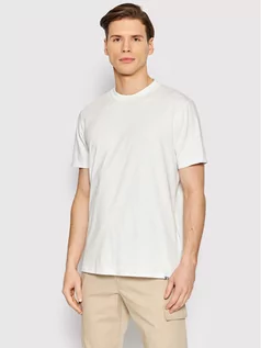 Koszulki męskie - Benetton United Colors Of T-Shirt 3Z9FU1026 Biały Regular Fit - grafika 1