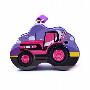 Traktor Metalowa Skarbonka Z Kłódką Różne Kolory - Skarbonki - miniaturka - grafika 1