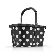 Torby i wózki na zakupy - Koszyk Carrybag Frame, Dots White, Reisenthel - miniaturka - grafika 1