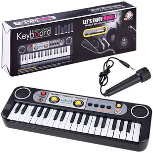 Organy Keyboard 37 keys mikrofon  IN0056 - Instrumenty muzyczne dla dzieci - miniaturka - grafika 1
