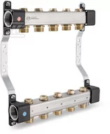 Akcesoria grzewcze - Rozdzielacz InoxFlow z zaworami odcinającymi (seria RVV) - 4 obwody - miniaturka - grafika 1