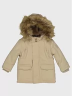 Kurtki i płaszcze dla chłopców - Birba Trybeyond Kurtka zimowa 999 57015 00 D Beżowy Regular Fit - miniaturka - grafika 1