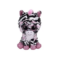 Maskotki i pluszaki - Ty Inc. Beanie Boos , maskotka cekinowa Zebra - miniaturka - grafika 1