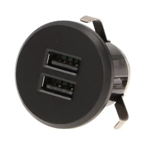 Orno Przewodowa ładowarka USB wpuszczana w blat z zasilaczem czarna OR-AE-1368/B - Ładowarki do telefonów - miniaturka - grafika 10
