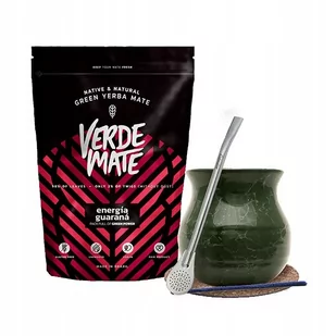 Zestaw Yerba Mate Energia 500g Tykwa Bombilla - Yerba Mate - miniaturka - grafika 1