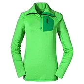 Bluzy damskie - Schöffel Damska bluza morska z kapturem zielony zielony (Irish Green) 42 - miniaturka - grafika 1