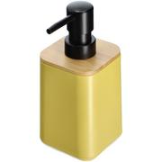 Akcesoria łazienkowe - Dozownik na mydło z pompką Carrara, żółty - miniaturka - grafika 1