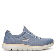 Sneakersy damskie - Sneakersy Skechers Summits-Summer Blush 150268/LBMT Niebieski - miniaturka - grafika 1