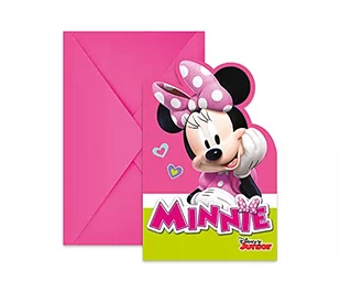 GoDan Zaproszenia Przyjaciele Myszki Minnie 6 szt. 87867 - Kartki okolicznościowe i zaproszenia - miniaturka - grafika 1