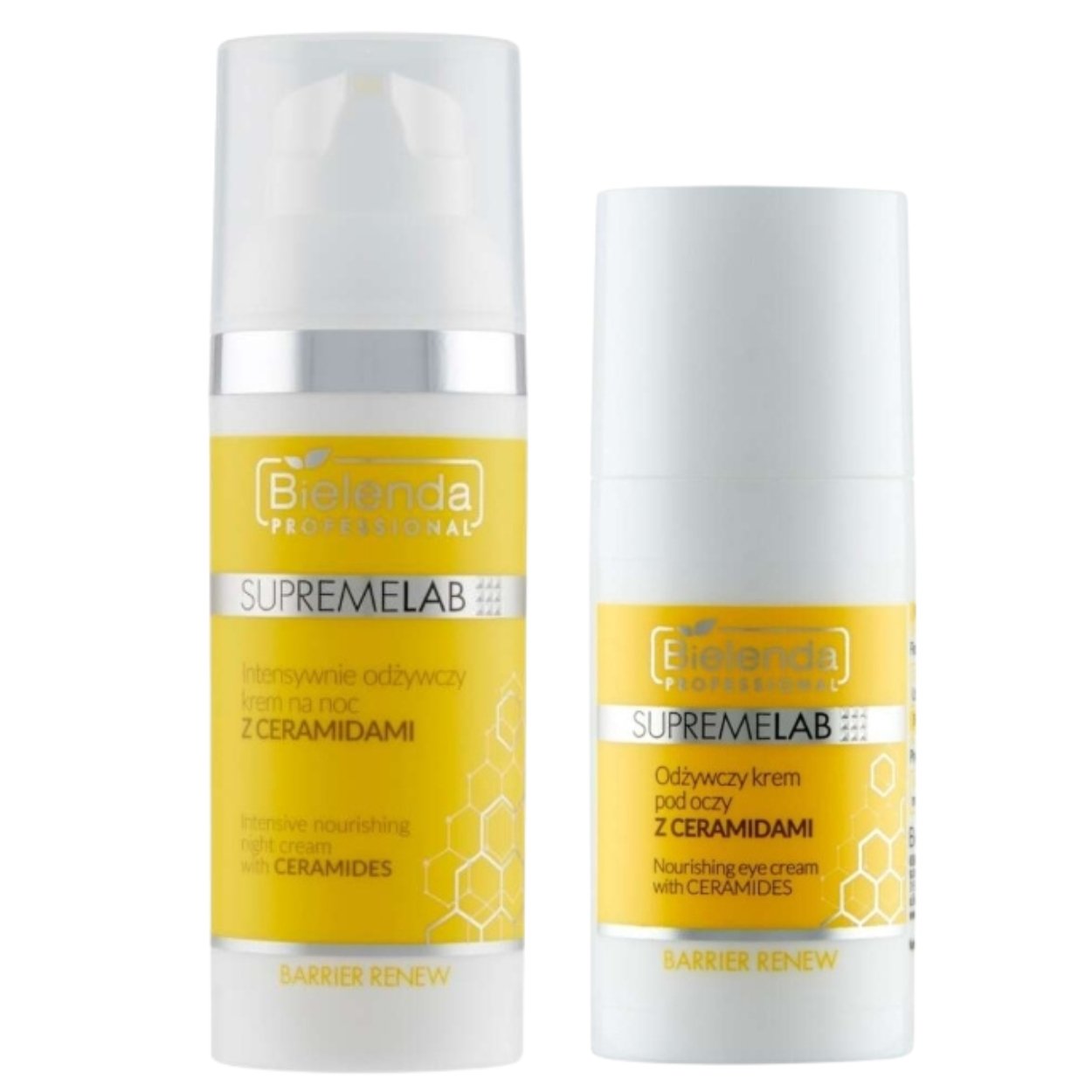 Bielenda Professional Zestaw Barrier Renew: Krem na noc 50ml +Krem pod oczy 15ml
