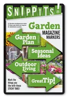 Zakładki do książek - IF Snippits! Garden znaczniki ogród samoprzylepne - miniaturka - grafika 1