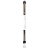 Pędzle do makijażu - Brushworks Brushworks Highlight & Contour Brush White & Gold pędzel 100 g - miniaturka - grafika 1