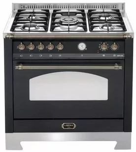 Kuchenka gazowo-elektryczna LOFRA DOLCEVITA 90 NERO MATT RNMG96MFT/CI/Bronze - Kuchenki gazowo-elektryczne - miniaturka - grafika 1