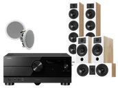 Kino domowe - Yamaha RX-A4A (czarny) + Diva 6 + 3 + 7 (dąb) + RD 260 - miniaturka - grafika 1