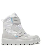 Buty dla dziewczynek - Primigi Śniegowce GORE-TEX 4873000 D Srebrny - miniaturka - grafika 1